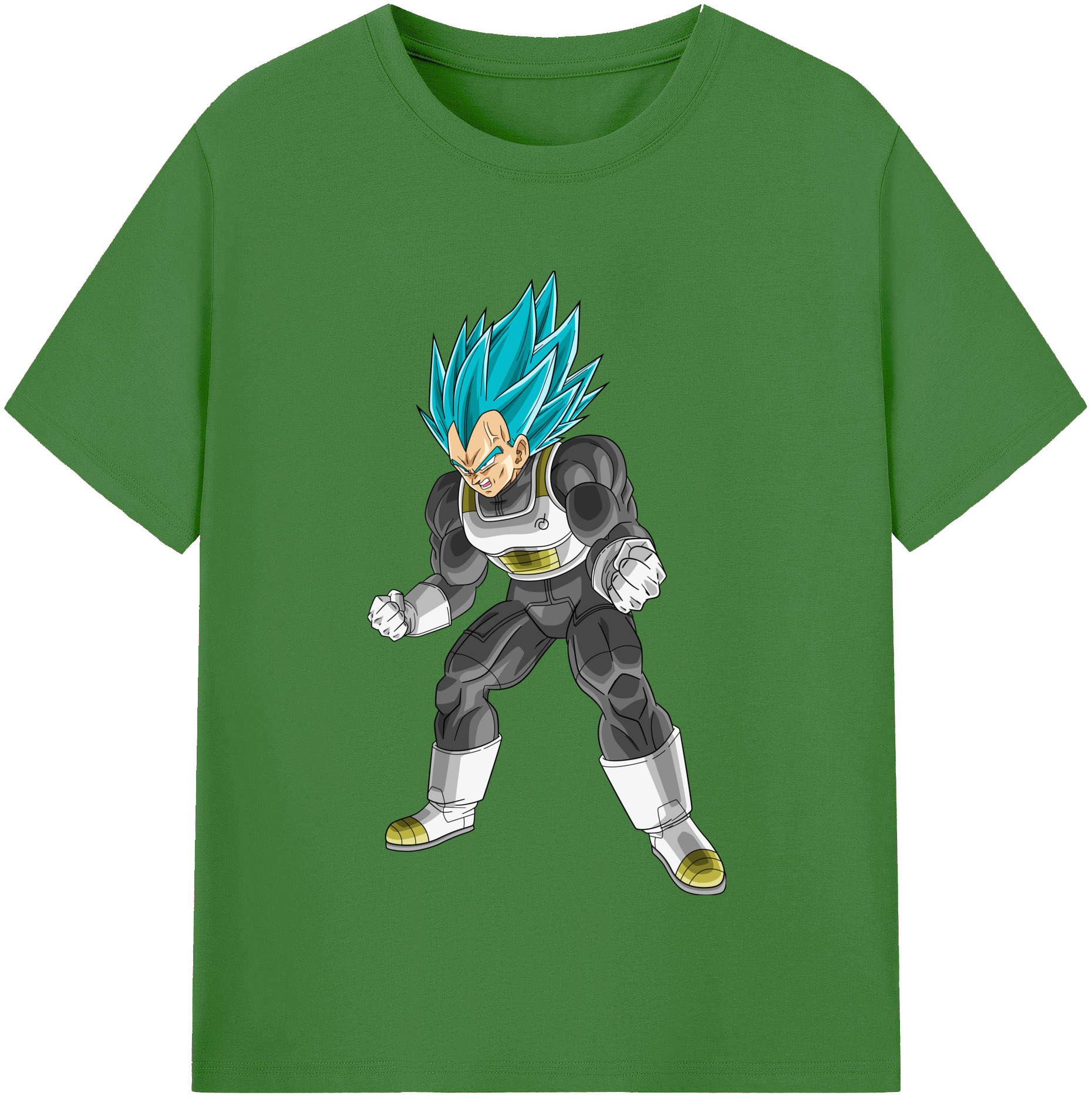 （画像用） ドラゴンボール ベジータ四世（Bejīta Yonsei）DRAGON BALL Vegeta IV レディースカジュアルプリントTシャツ（綿100％）